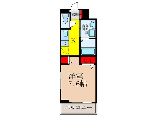 FOREST石橋の物件間取画像